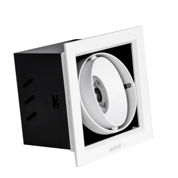 LED Downlight âm trần Chiếu điểm 1 đèn 20W ánh sáng vàng DLS-120V 2