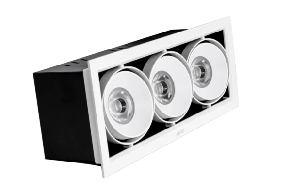 LED Downlight âm trần Chiếu điểm 3 đèn 20W ánh sáng trung tính DLS-320N 3