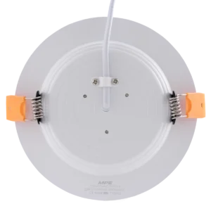 LED Downlight âm trần nhôm, viền vàng 7W ánh sáng trắng DLV-7T 6