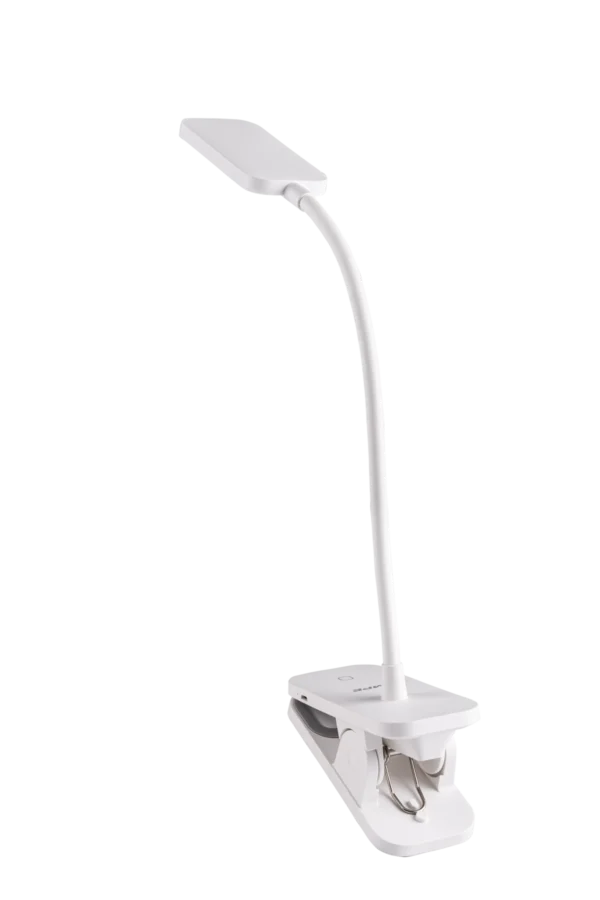 Đèn bàn dạng kẹp 1.8W, pin sạc 1200mAH, sử dụng 5h liên tục LDL1 1