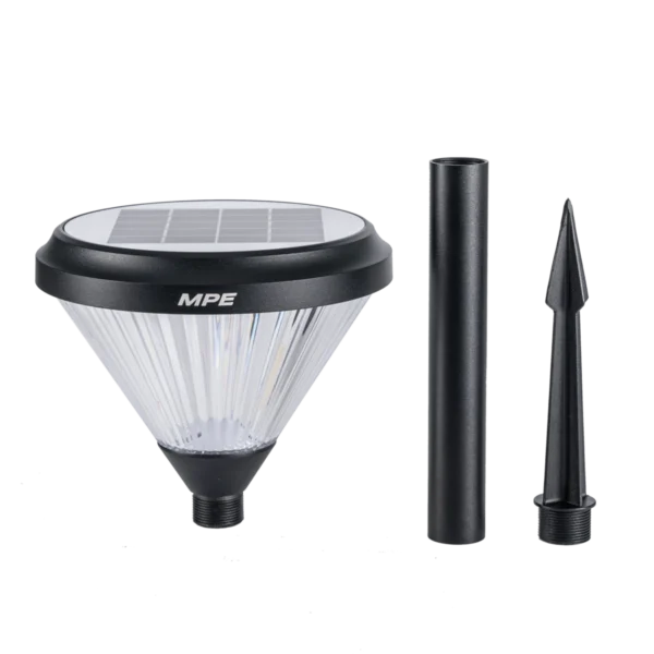 Đèn sân vườn năng lượng mặt trời, cắm đất, cao 70cm 2W ánh sáng vàng SLL-70V 2