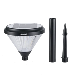 Đèn sân vườn năng lượng mặt trời, cắm đất, cao 50cm 2W ánh sáng vàng SLL-50V 4