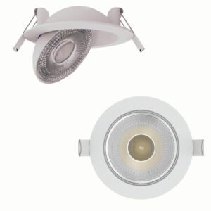 Downlight Chiếu điểm, Điều chỉnh hướng sáng, mặt tròn - Seri DLA2-7 (3IN1) 6