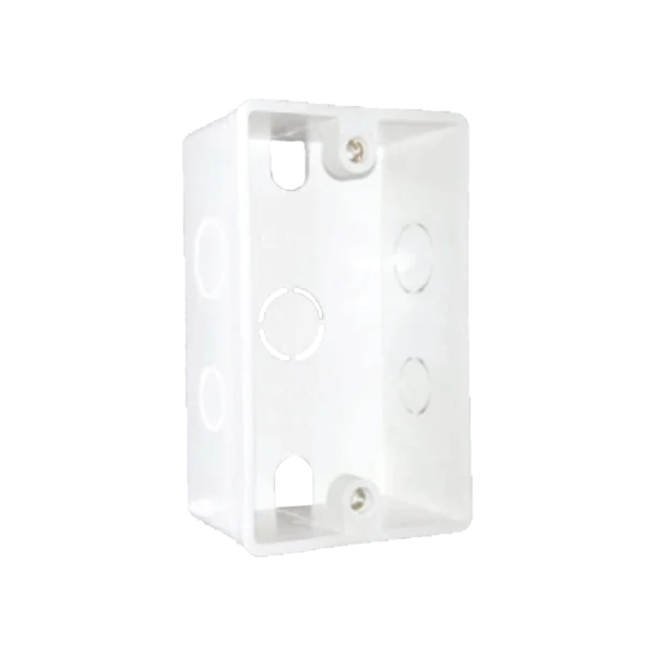 Hộp nhựa âm tường đơn KT105x65x40mm mã A157N 1