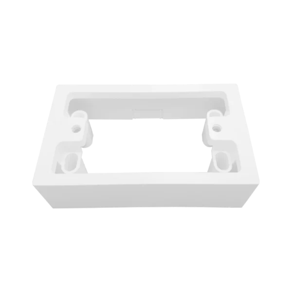 Hộp nhựa nổi dùng cho các mặt, ổ cắm A20 và viền A20-WN KT120x72x34mm mã AK2237N 1