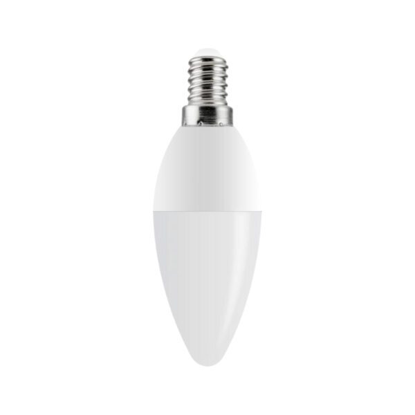 LED Nến thân nhựa 7W ánh sáng vàng LCD-7V 2