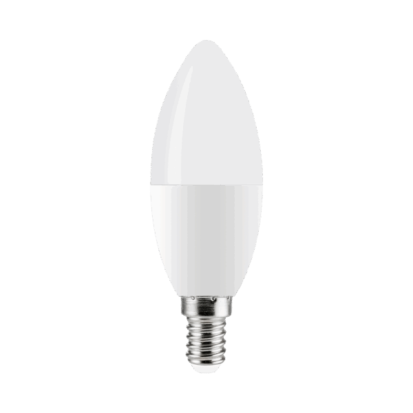 LED Nến thân nhựa 7W ánh sáng vàng LCD-7V 1