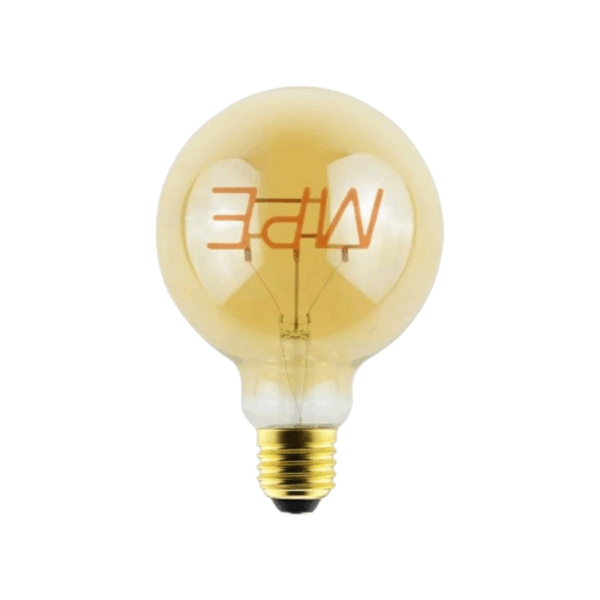 LED Bulb Filament MPE, thân đèn hình tròn 5W ánh sáng vàng FLM-MPE 1