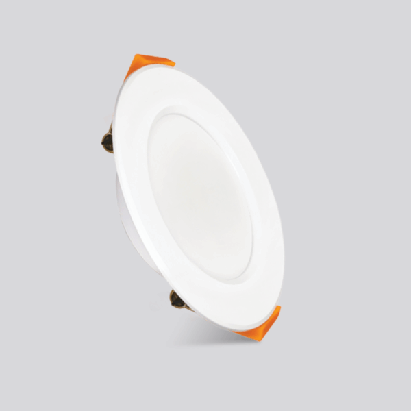 LED Downlight âm trần nhôm, viền trắng 5W - 3 chế độ màu DLT-5/3C 2