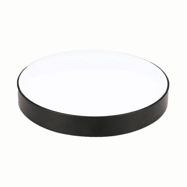 LED Downlight ốp nổi tràn viền đen, mặt tròn 48W ánh sáng vàng SRDLB-48V 1