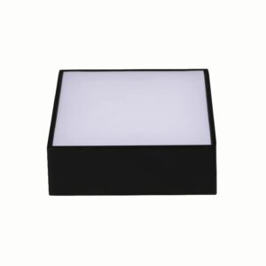 LED Downlight ốp nổi tràn viền đen, mặt vuông 16W ánh sáng trung tính SSDLB-16N 2