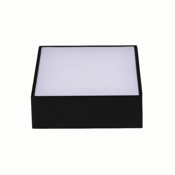 LED Downlight ốp nổi tràn viền đen, mặt vuông 16W ánh sáng trung tính SSDLB-16N 1