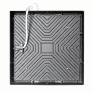 LED Downlight ốp nổi tràn viền đen, mặt vuông 24W ánh sáng trắng SSDLB-24T 6