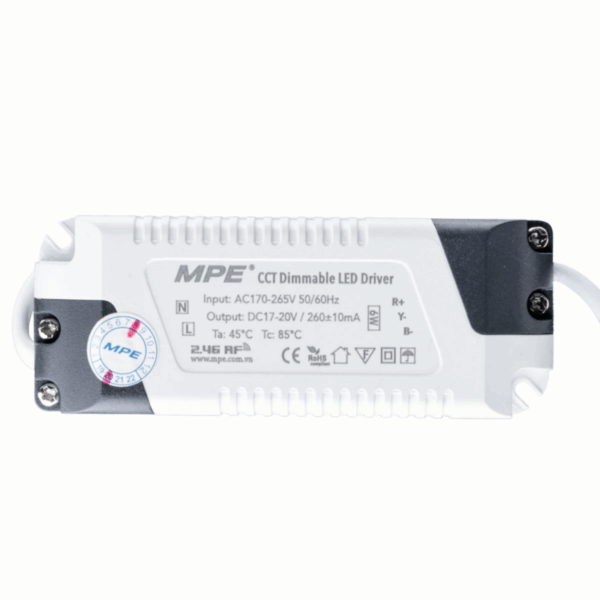 LED Panel âm trần hình tròn 6W, 3 chế độ màu điều khiển từ xa RPL-6/3C-RC 3