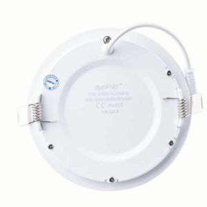 LED Panel âm trần hình tròn 9W, 3 chế độ màu điều khiển từ xa RPL-9/3C-RC 6