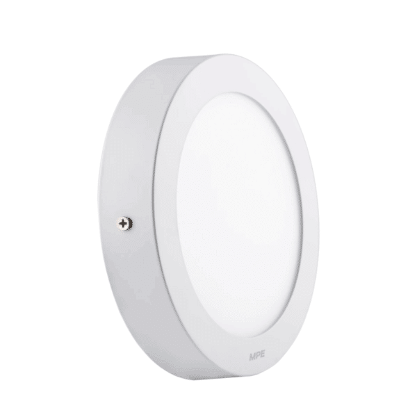 LED Panel ốp nổi nhôm, mặt tròn, điều chỉnh độ sáng 24W ánh sáng vàng SRPL-24V/DIM 1
