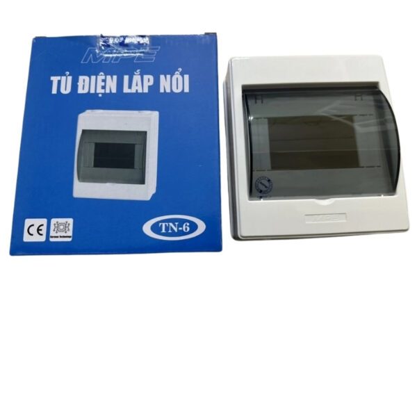 Tủ điện lắp nổi chứa MCB 5-6 cực TN-6 (IP30) 4