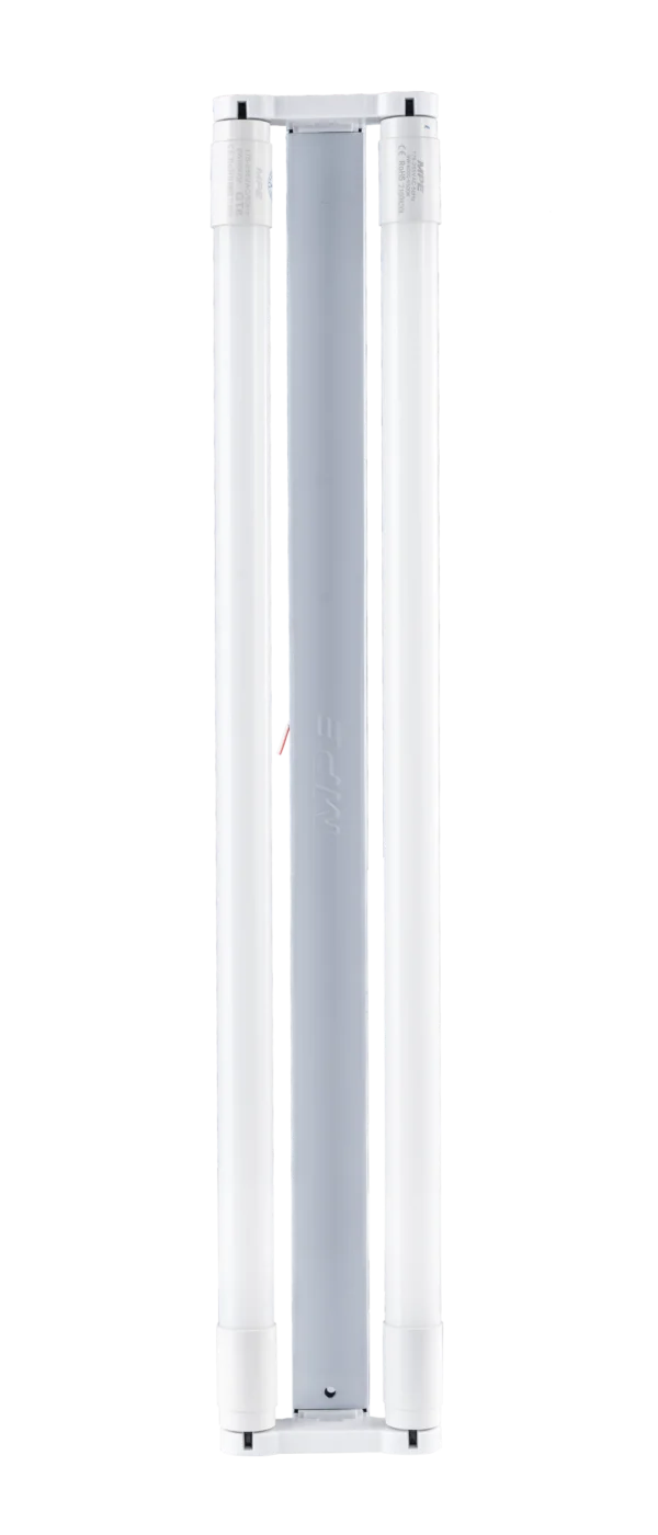 Bộ máng LED Tube thuỷ tinh 2x28W 1.2m ánh sáng trắng MGT3-220T 1