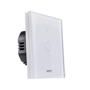 Mặt 1 công tắc hình vuông, điều khiển Wifi SWV1/SC 4