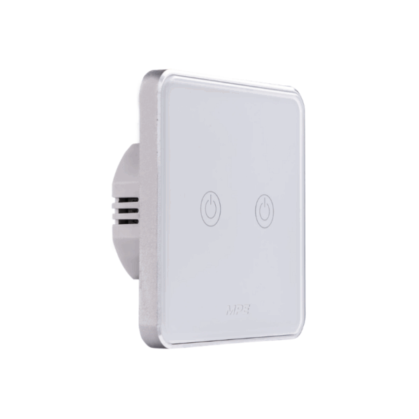 Mặt 2 công tắc hình vuông, điều khiển Wifi SWV2/SC 2