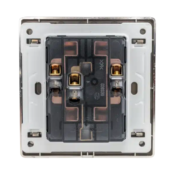 Mặt 2 ổ cắm 3 chấu KT86x89mm mã S7UES2 1