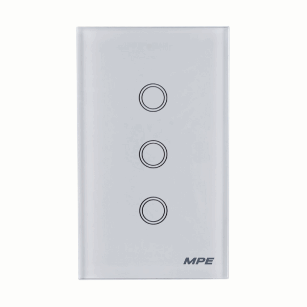 Mặt 3 công tắc, điều khiển Wifi SW3/SC 3