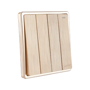 Mặt 4 công tắc 1 chiều 16A - 250V KT86x89mm mã S704 4