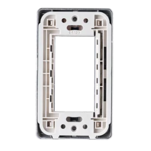 Mặt A60 dùng cho 3 thiết bị viền bạc KT120x70mm mã A603S 4