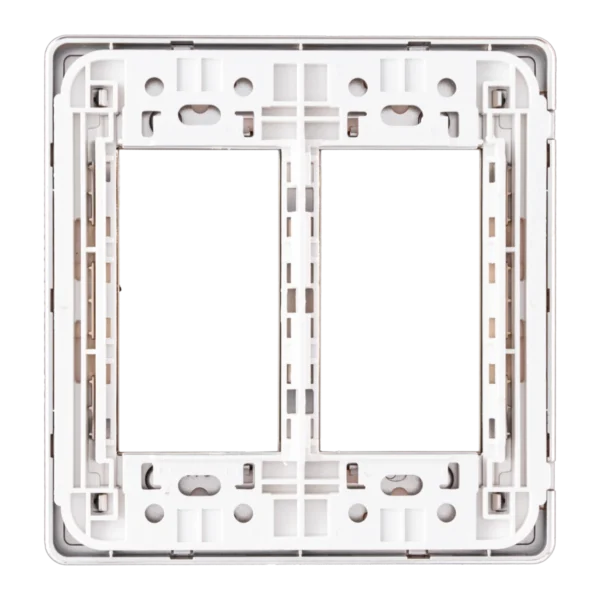 Mặt A60 dùng cho 4,5,6 thiết bị viền vàng KT116x120mm mã A60456G 1