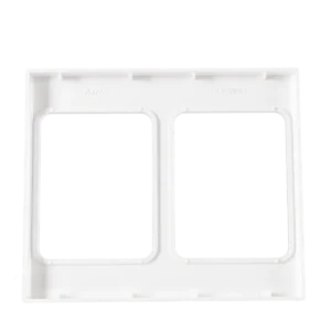 Mặt viền đôi màu trắng KT120x142mm mã A20-WND 4