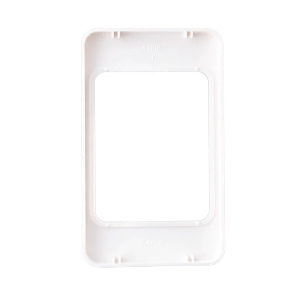 Mặt viền đơn màu trắng kiểu Iphone KT120x71.5mm mã A20-IP 1