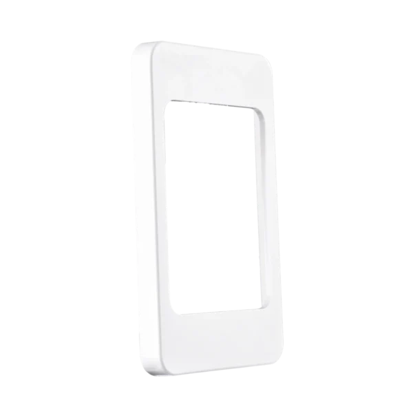 Mặt viền đơn màu trắng kiểu Iphone KT120x71.5mm mã A20-IP 2