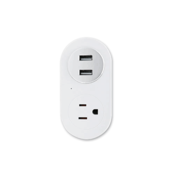 Ổ cắm 3 chấu, Tích hợp 2 cổng sạc USB thông minh, điều khiển Wifi SWP16-5 3