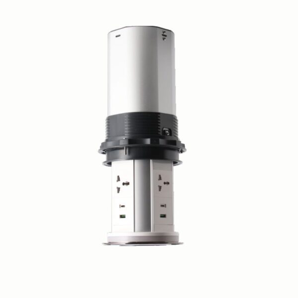 Ổ cắm âm bàn 4 ổ cắm đăng năng, Tích hợp 8 USB type A & type C, điều khiển Wifi TBS2/SC 1