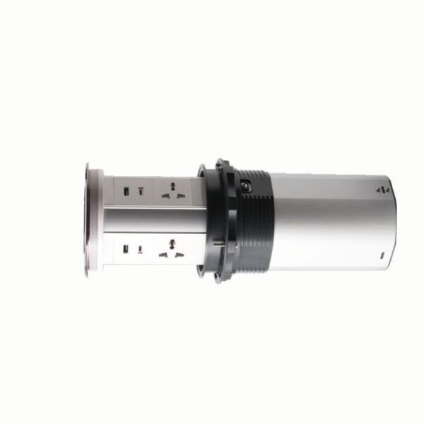 Ổ cắm âm bàn 4 ổ cắm đăng năng, Tích hợp 8 USB type A & type C, điều khiển Wifi TBS2/SC 3