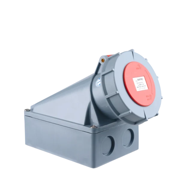 Ổ cắm cố định bắt trên tường 5 cực, 63A, IP67 mã MPN-1352 2