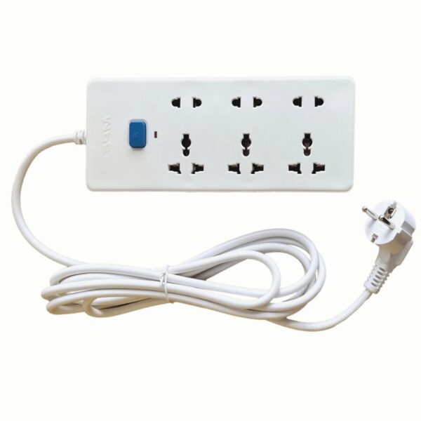 Ổ cắm di động 3 ổ cắm đa năng 3 ổ cắm 2 chấu mã AM6S 1