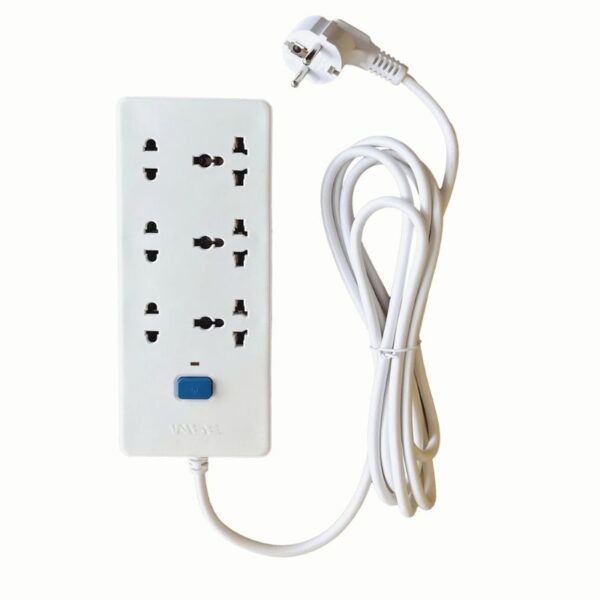 Ổ cắm di động 3 ổ cắm đa năng 3 ổ cắm 2 chấu mã AM6S 3
