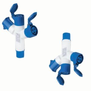 Ổ cắm di động có kẹp giữ dây 3 Connector 16A, IP44 mã MPN2-1013 7