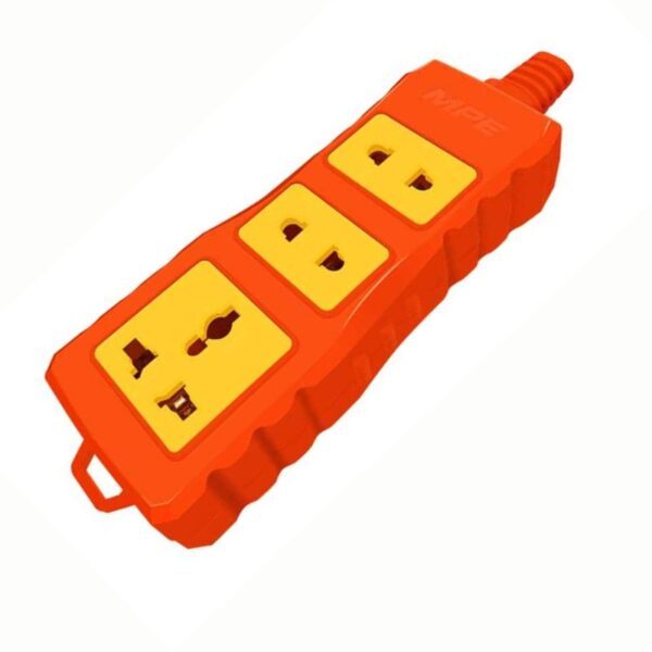 Ổ cắm di động siêu tải 1 ổ cắm đa năng 2 ổ cắm 2 chấu mã AMHP-3S 2