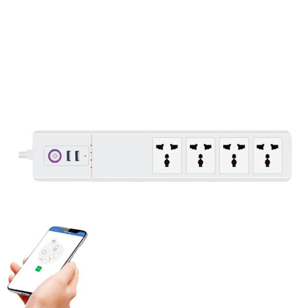 Ổ cắm di động thông minh tích hợp sạc USB type A Type C điều khiển Wifi SPS2 1
