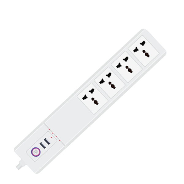 Ổ cắm di động thông minh tích hợp sạc USB type A Type C điều khiển Wifi SPS2 3