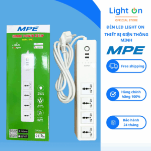 Ổ cắm di động thông minh tích hợp sạc USB type A Type C điều khiển Wifi SPS2 5