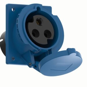 Ổ cắm loại cố định bắt trên bảng điện xéo 3 cực, 32A, IP44 mã MPN2-423 5