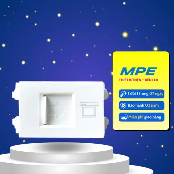 Ổ cắm mạng LAN 8 dây mã A6RJ88 1