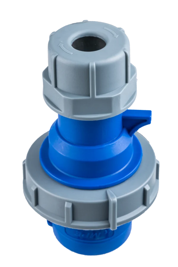 Phích cắm loại di động có kẹp giữ dây 3 cực, 16A, IP67 mã MPN-0132 2