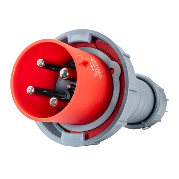 Phích cắm loại di động có kẹp giữ dây 4 cực, 125A, IP67 mã MPN-044K 3