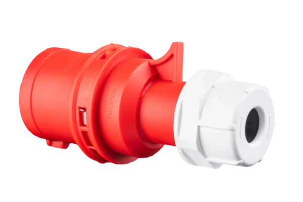 Phích cắm loại di động có kẹp giữ dây 4 cực, 16A, IP44 mã MPN-014 1