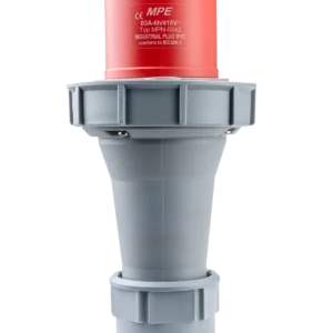 Phích cắm loại di động có kẹp giữ dây 4 cực, 63A, IP67 mã MPN-0342 6