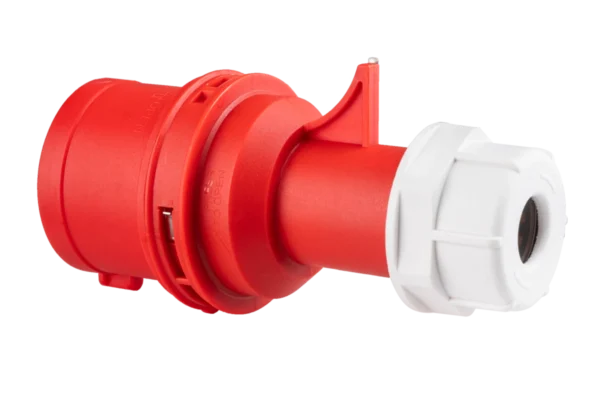 Phích cắm loại di động có kẹp giữ dây 5 cực, 16A, IP44 mã MPN-015 3